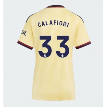 Arsenal Riccardo Calafiori #33 Maglia Gara Terza Repliche 2026-27 Donna Maniche Corte
